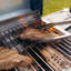 Monument Grills, Clearview 2 - Barbecue portatif au propane liquide en acier inoxydable 15 000 BTU - Parfait pour les barbecues en famille, cadeau des Fêtes