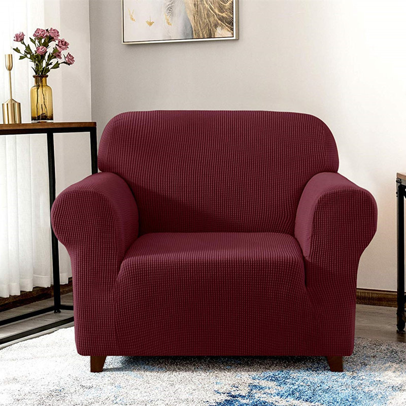Housse pour fauteuil High Stretch, Vin rouge