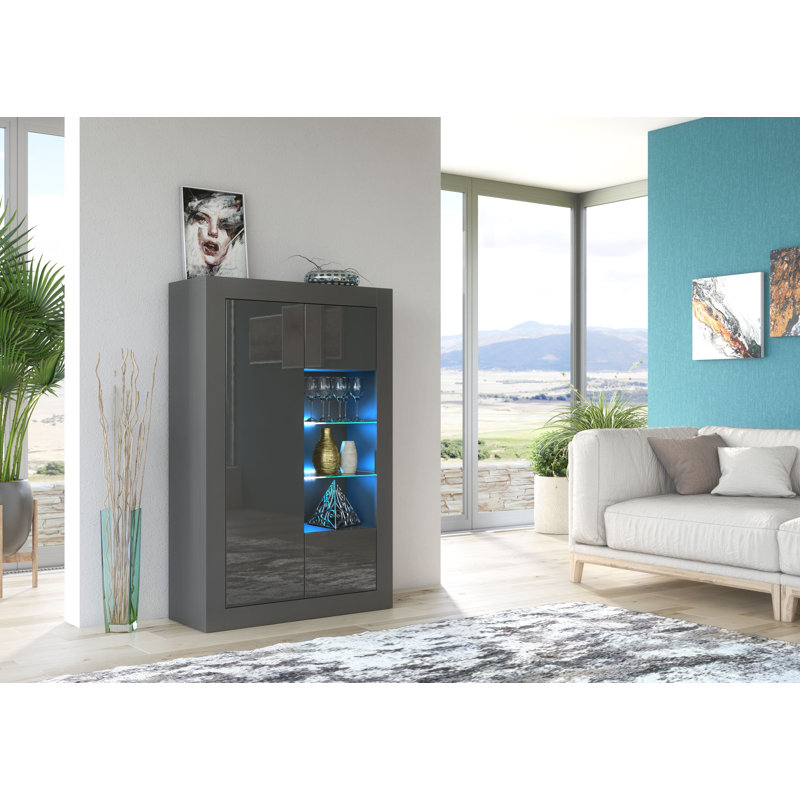 Arnella 90.2cm Sideboard, Dark Grey