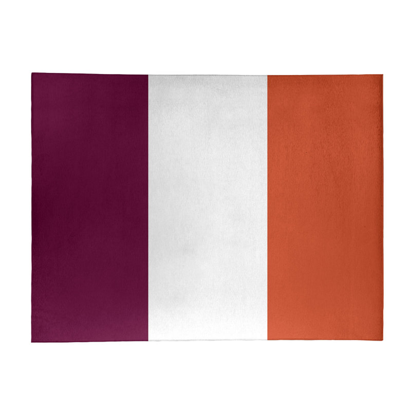 Tapis rose/orange, Rectangle 4 pi x 6 pi