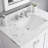 Steve 36'' Single Bathroom Vanity with Marble Top-108466577