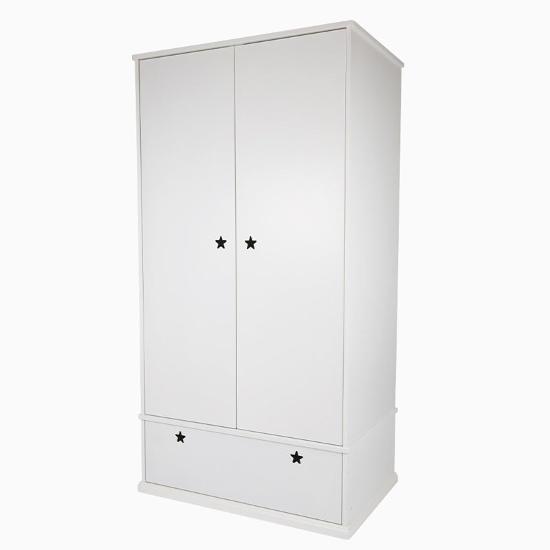 Star Bright Wardrobe, White
