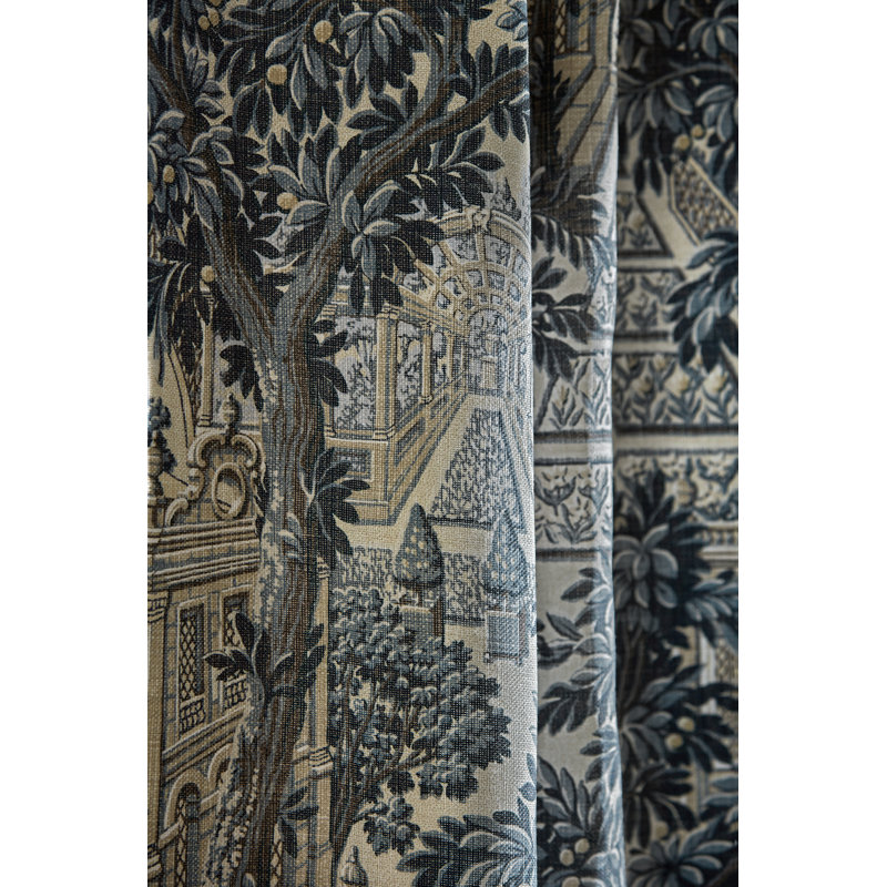 Italian Garden Fabric, Indigo