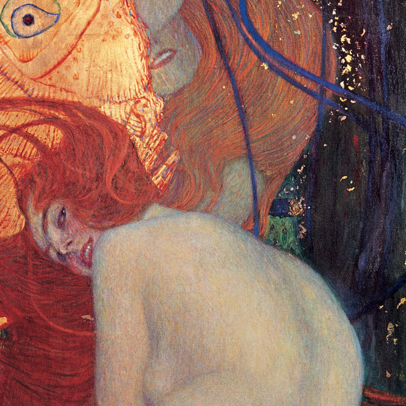 Goldfish by Gustav Klimt - Wrapped Canvas Print, 30cm H x 30cm W