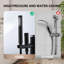 Robinet de baignoire autoportant à poignée simple avec inverseur-108936088