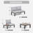 Ileana 300 - Person Patio Conversation Set