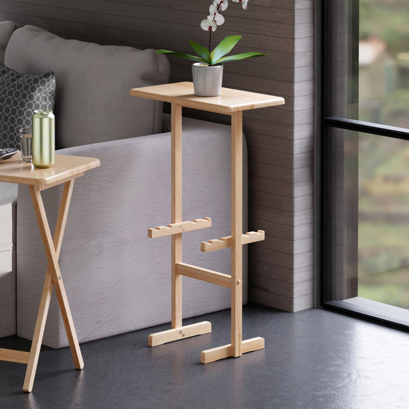 Support de table Alvah, finition naturelle, Beige