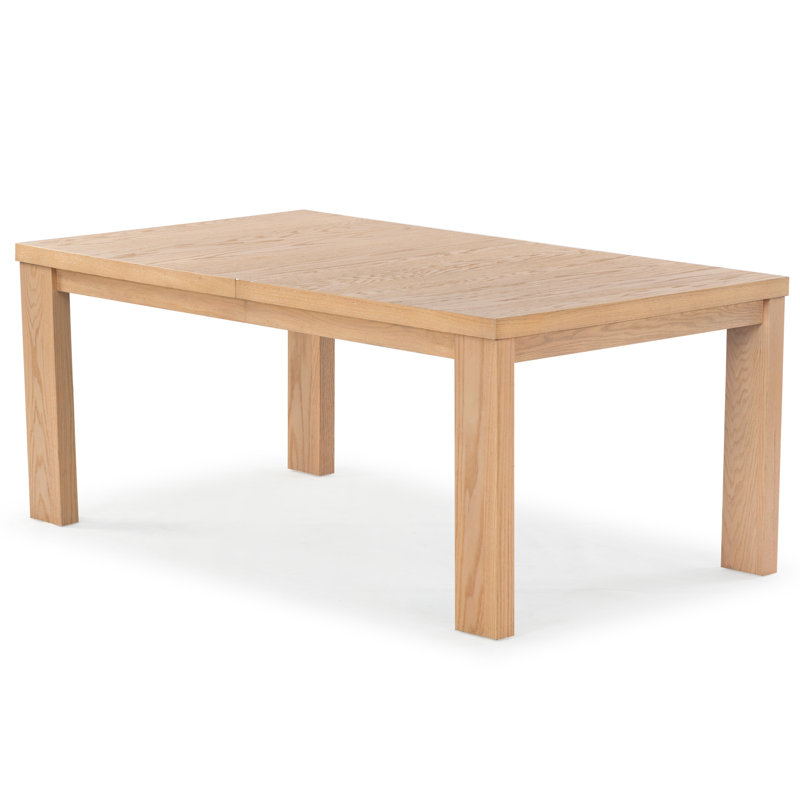 Desmond Extendable Wood Dining Table, Natural