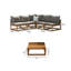 Rowan Garden Lounge Set with Cushions-1075149192-1075149198