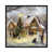 Distressed Black Framed Canvas