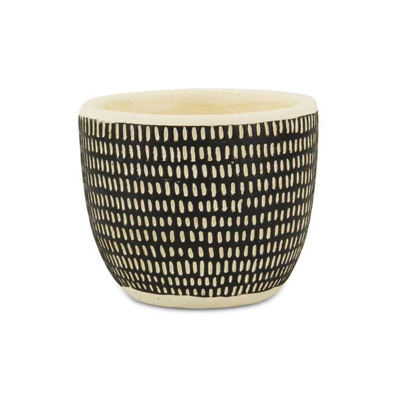 Anuj Handmade Pot Planter, 4.75" H x 5.75" W x 5.75" D