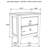 Fully Assembled 2-Drawer Nightstand