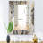 Onyx detail Composition - Mid-Century Accent Mirror-1987671428