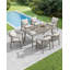 Table de salle à manger de patio pour 6 personnes-1155405046-1155405042