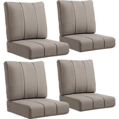 Ensemble de coussins de siège d'extérieur l 24 po x P 24 po Tracie