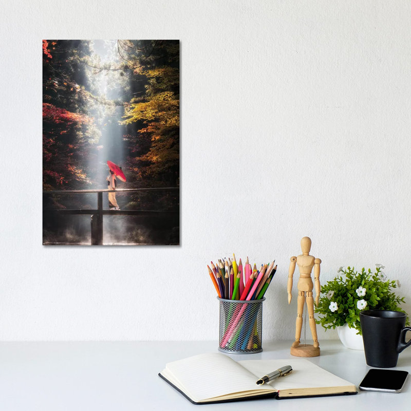 Autumn In Japan XXVII by Daisuke Uematsu - Print on Canvas, Wrapped Canvas, 30.48cm H x 20.32cm W x 1.91cm D