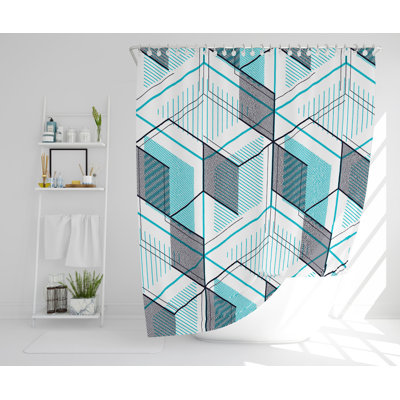 Vincent Polyester Shower Curtain Set
