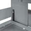 Lit escamotable double sur double avec lève-personne hydraulique et conception de bureau-1060353593