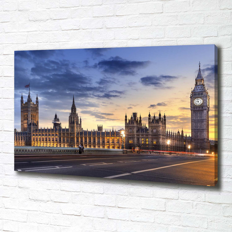 Big Ben London - Wrapped Canvas Print