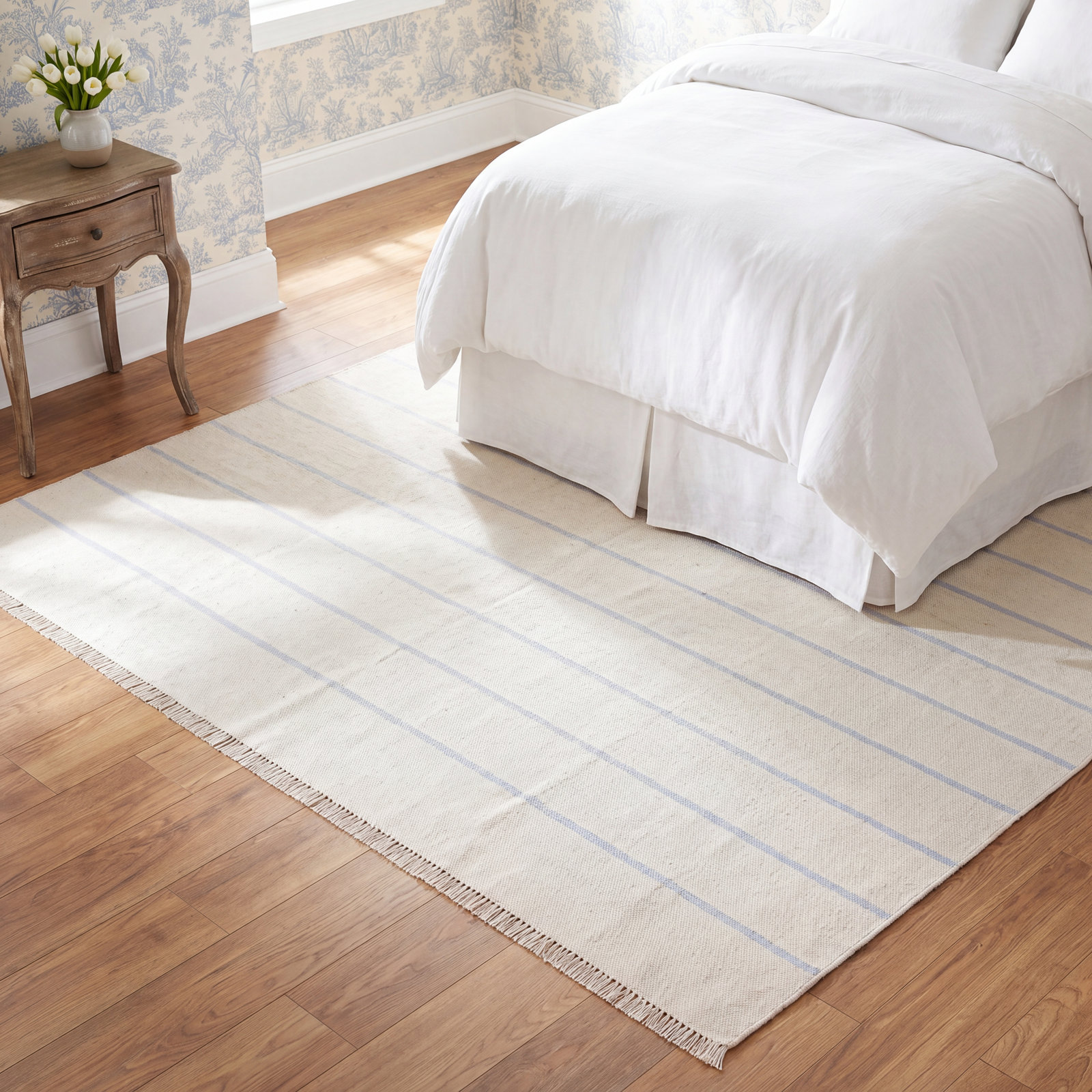 Striped Rug, Rectangle 4' x 6'