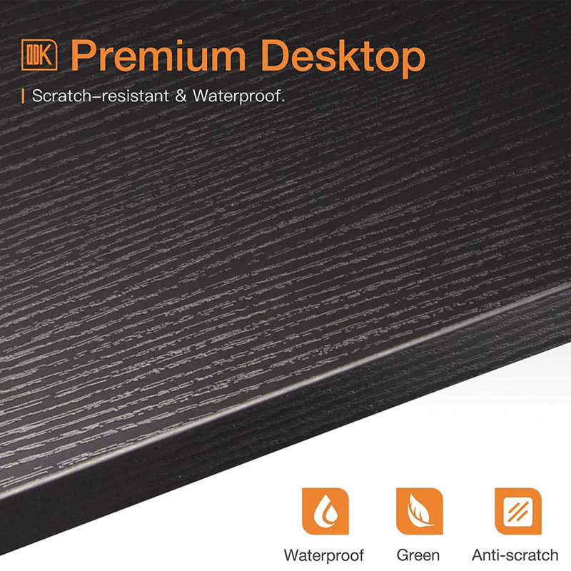 Corner Metal Base Computer Desk