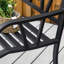 Ensemble de 2 chaises longues ajustables Outsunny