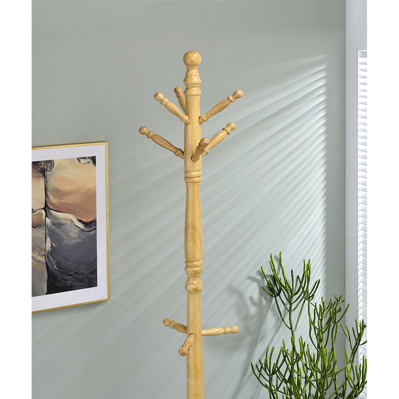 Portemanteau sur pied 71,5 po, Beige