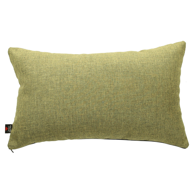 Alois Rectangular Cushion, Green/Grass