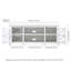 Bourges Unfinished TV Stand for TVs up to 65"-1773199496
