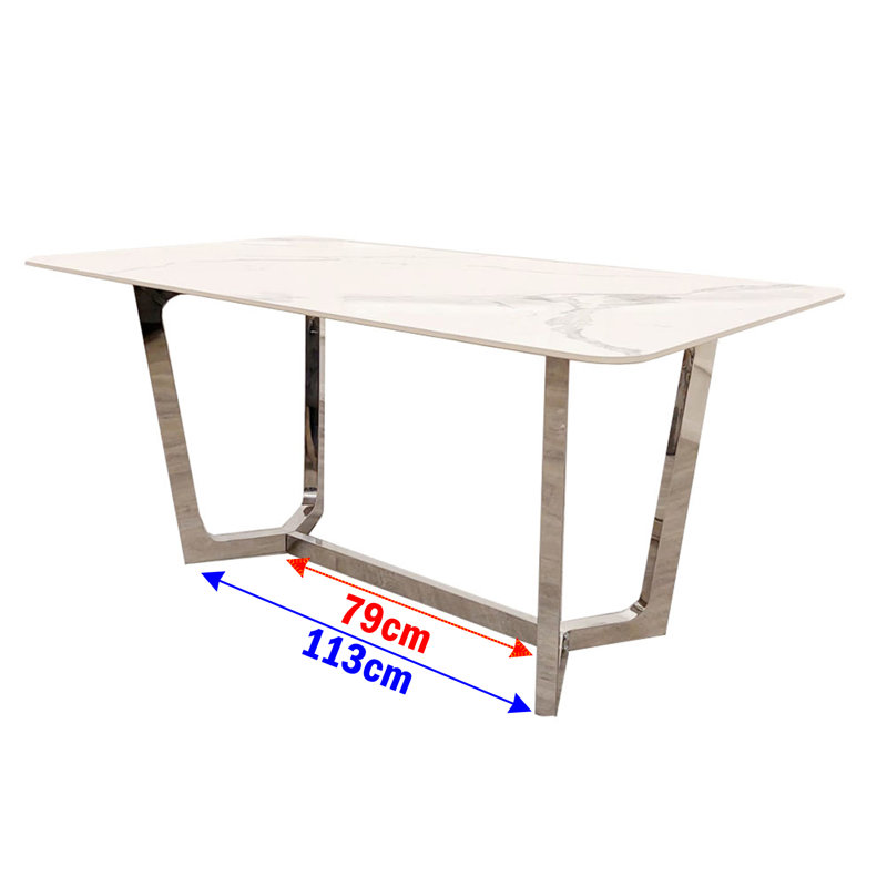 Stone Top Dining Table