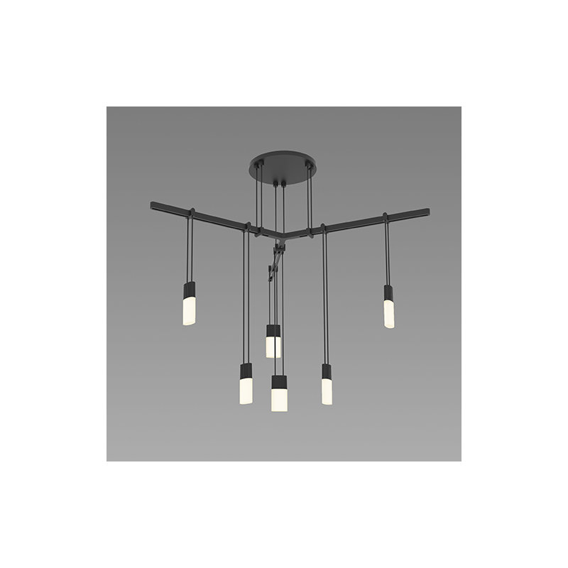 Suspenders 6 - Light LED Pendant