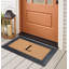 Paillasson d'extérieur robuste monogrammé 24 X 39-70051378