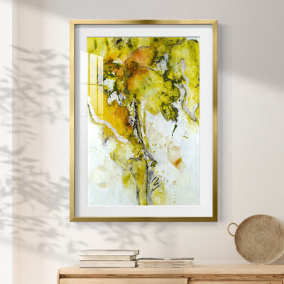 Golden Foliage II - impression encadrée