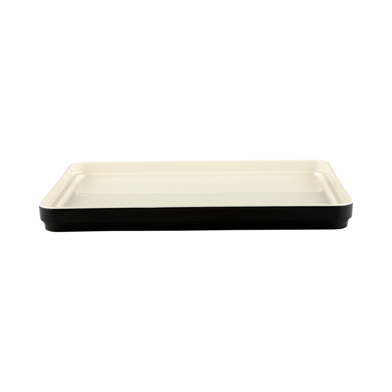 Elite Global Solutions Karma Melamine Lid, Ebony/Sand