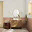 Vibi Single Light Glass Steel Dimmable Flush Mounted Sconce-828153676