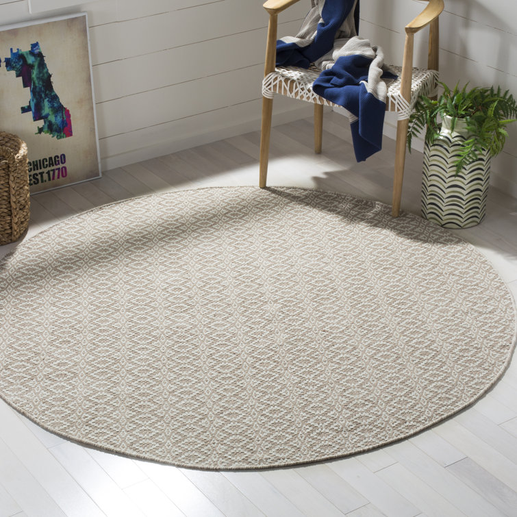 Alieu Hand Woven Cotton Ikat Rug