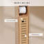 Armoire de rangement compacte pour papier hygiénique avec distributeur, peut contenir jusqu'à 6 rouleaux, naturel - Collection Trinidad