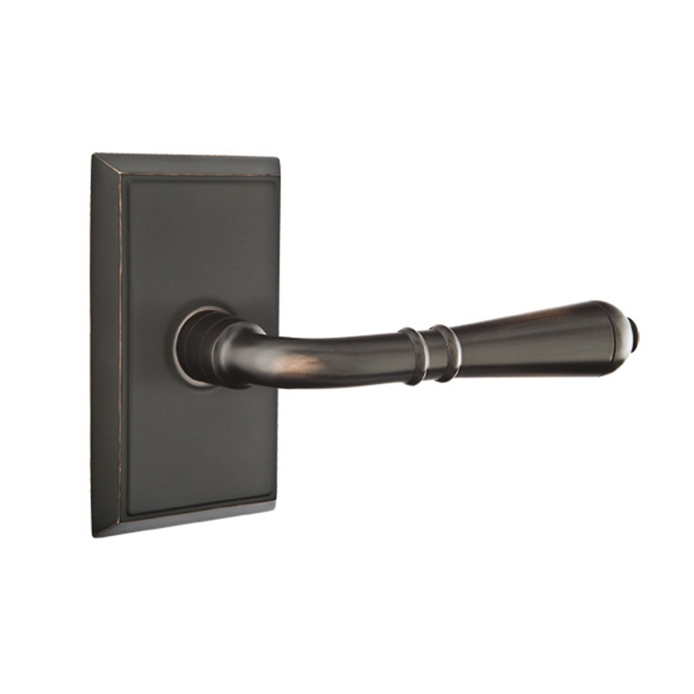 Turino Passage (Hall & Closet) Door Lever Emtek Handle 