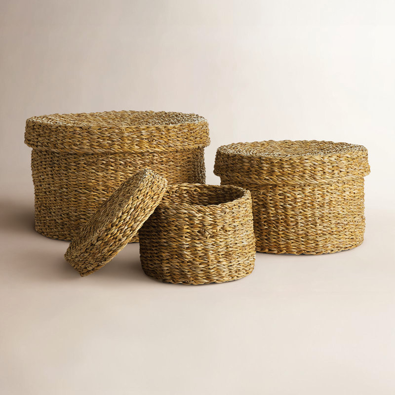 Charton Handmade Seagrass General Basket Set