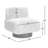 Arboles Diella 30'' Wide Swivel Slipper Chair