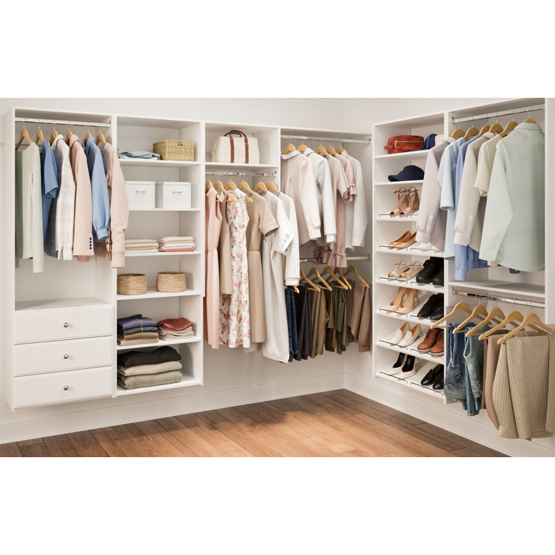 Tour pour garde-robe l 25 po Ozzie, Blanc