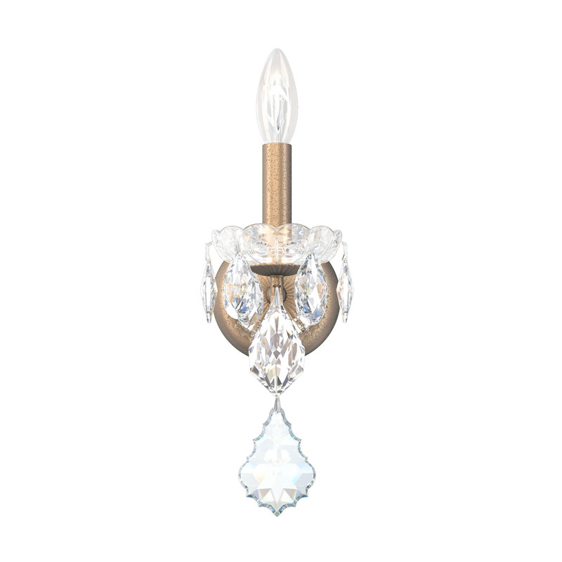 Century 1 - Light Candle Wall Light, Etruscan Gold