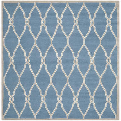 Cannen Hand Tufted Wool Geometric Rug