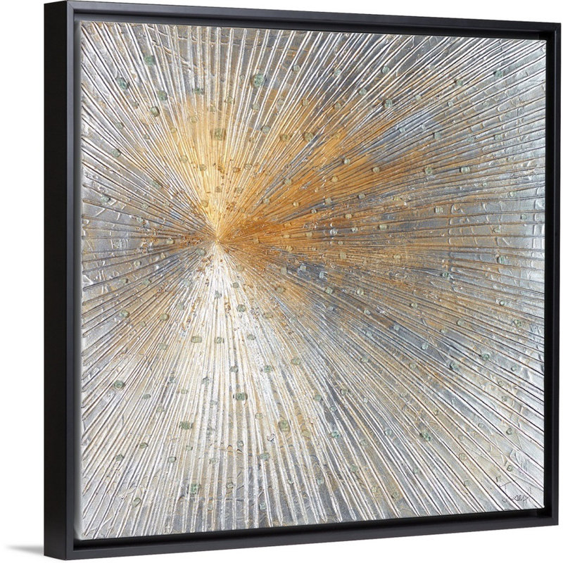 «Starburst of Crystals» par Joseph Michaels, reproduction d'art graphique sur toile, H 18 po x l 18 po x P 1,75 po