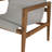 Coast Teak Lounge Chair Natural Teak-27854041