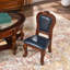 Chaise d'appoint en cuir végétalien Ilynn-535824542