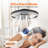 20" Decorative LED Ceiling Fan Light – Modern Flush Mount With Acrylic Ring, Hidden Blades, Remote Control, And Dimmable Light For Stylish Homes-1778288665
