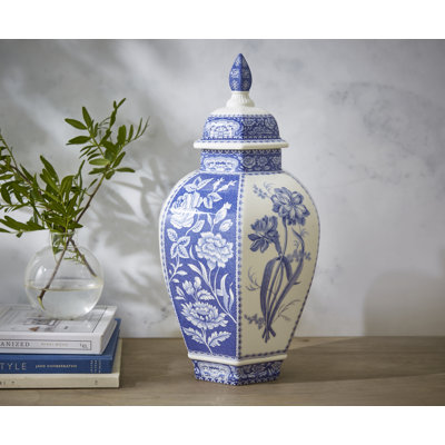 15.5" Vase, Floral