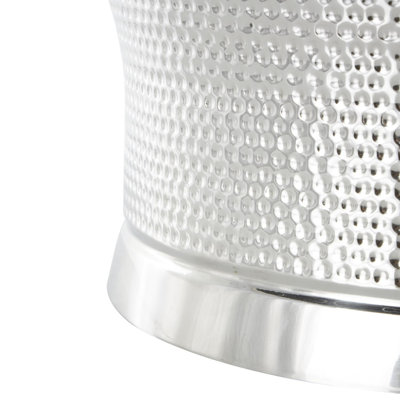 Stainless Steel Hammered Ice Bucket