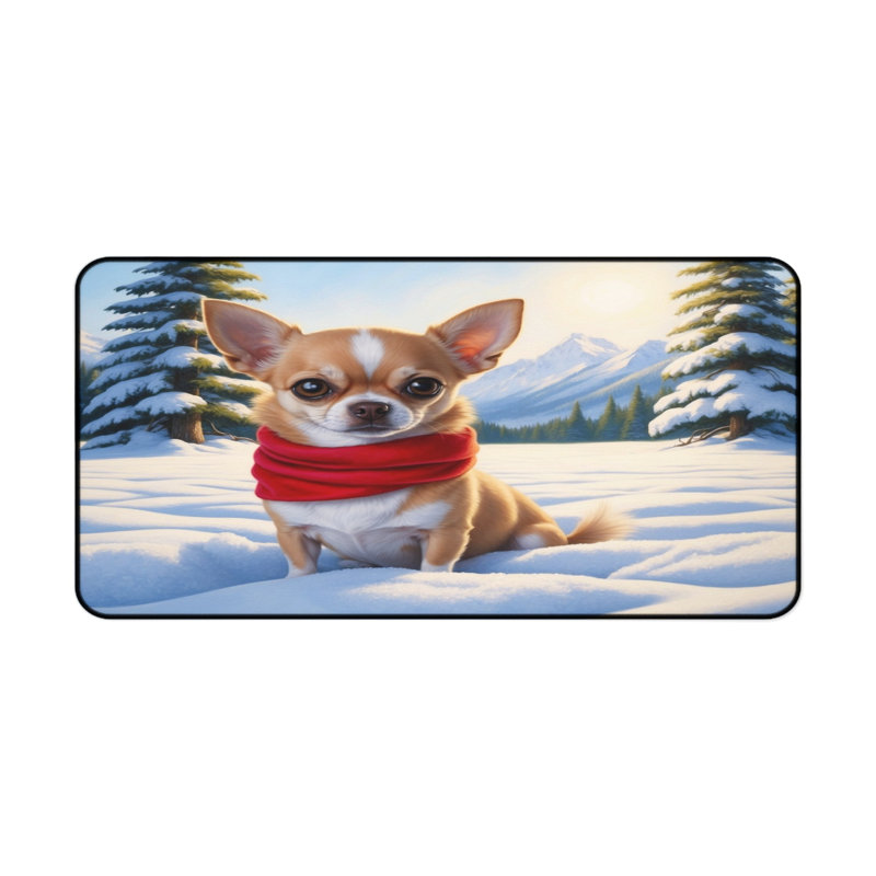Polyester Desk Pad, 14.4x12.1
